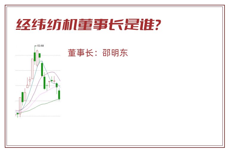 经纬纺机董事长是谁？