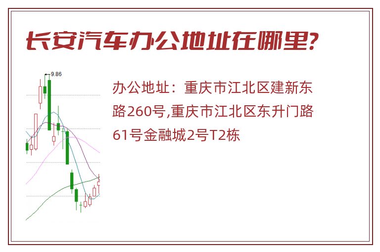 长安汽车办公地址在哪里？