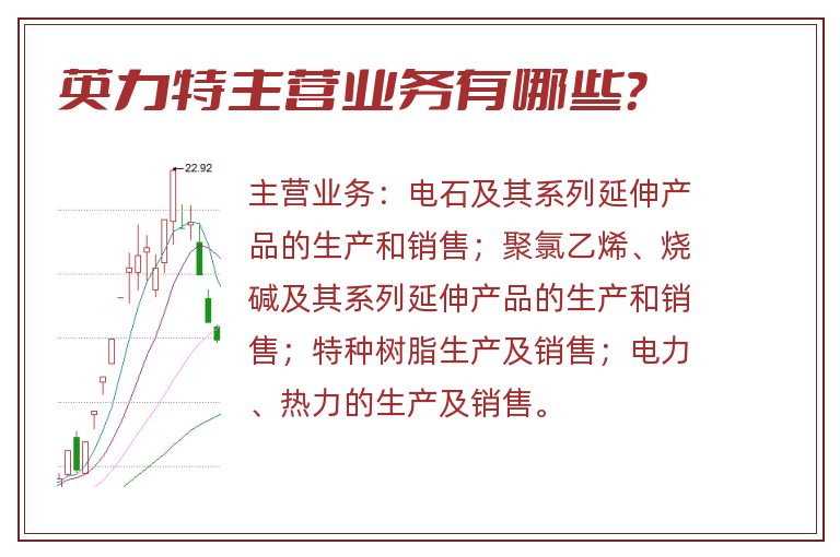 英力特主营业务有哪些？
