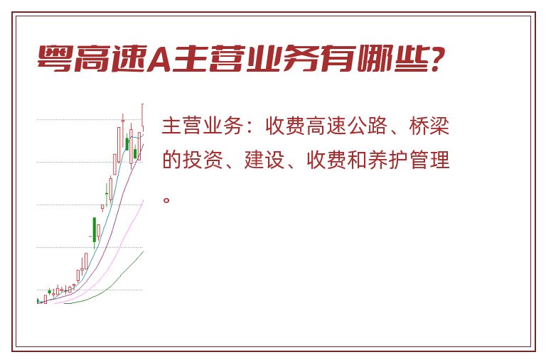 粤高速A主营业务有哪些？