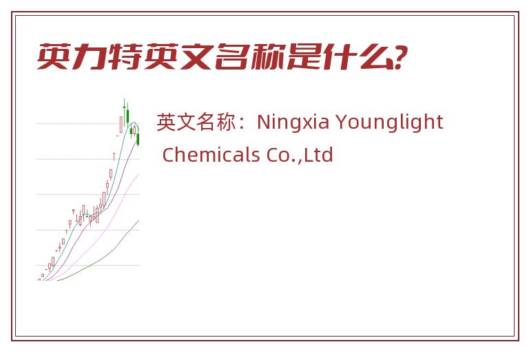 英力特英文名称是什么？