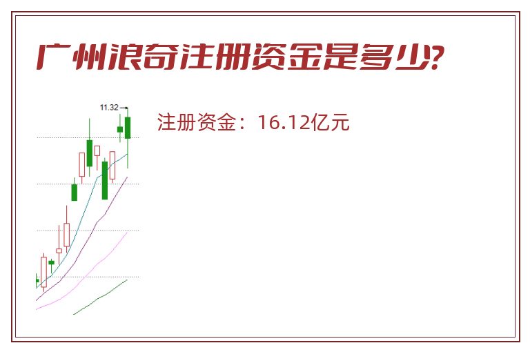 广州浪奇注册资金是多少？