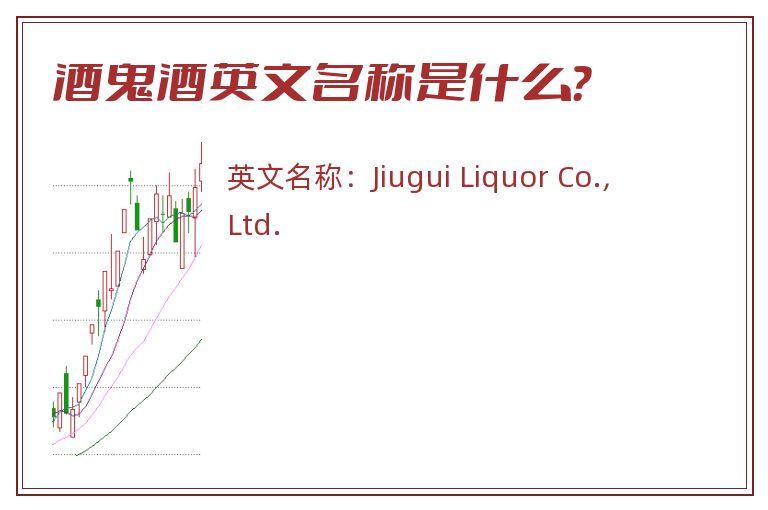 酒鬼酒英文名称是什么？