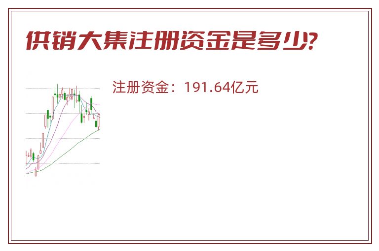 供销大集注册资金是多少？