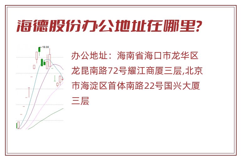 海德股份办公地址在哪里？