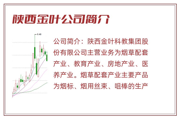 陕西金叶公司简介