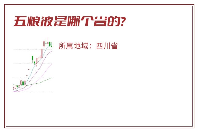 五粮液是哪个省的？