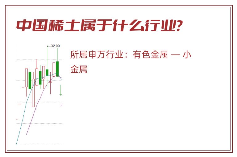 中国稀土属于什么行业？