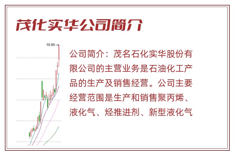 茂化实华公司简介
