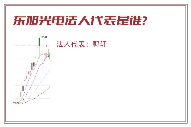 东旭光电法人代表是谁？