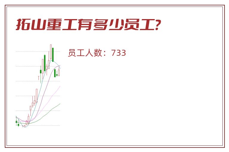 拓山重工有多少员工？