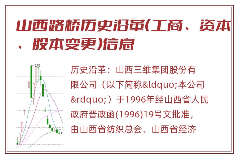 山西路桥历史沿革(工商、资本、股本变更)信息.jpg 山西路桥.jpg