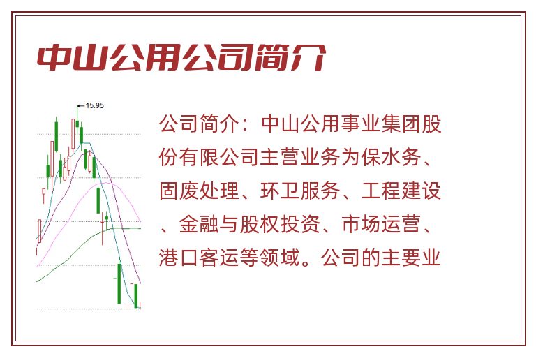 中山公用公司简介