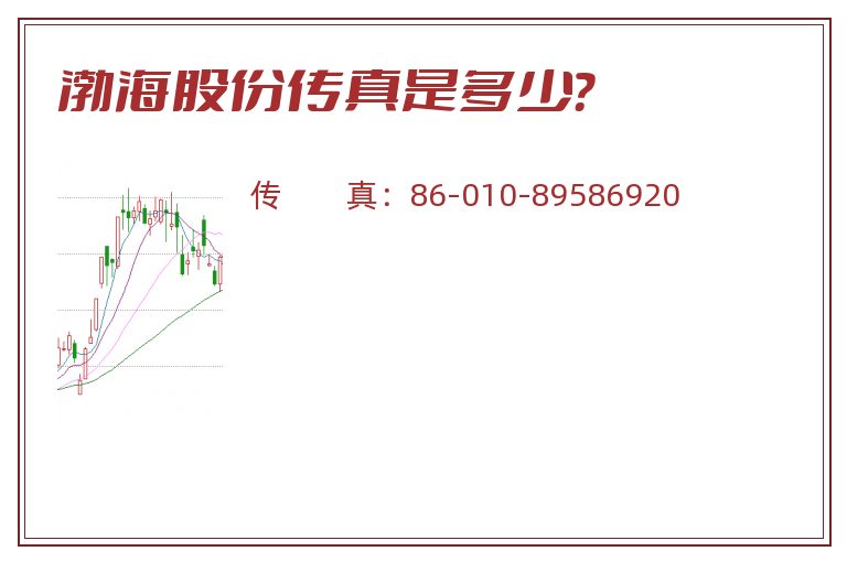 渤海股份传真是多少？