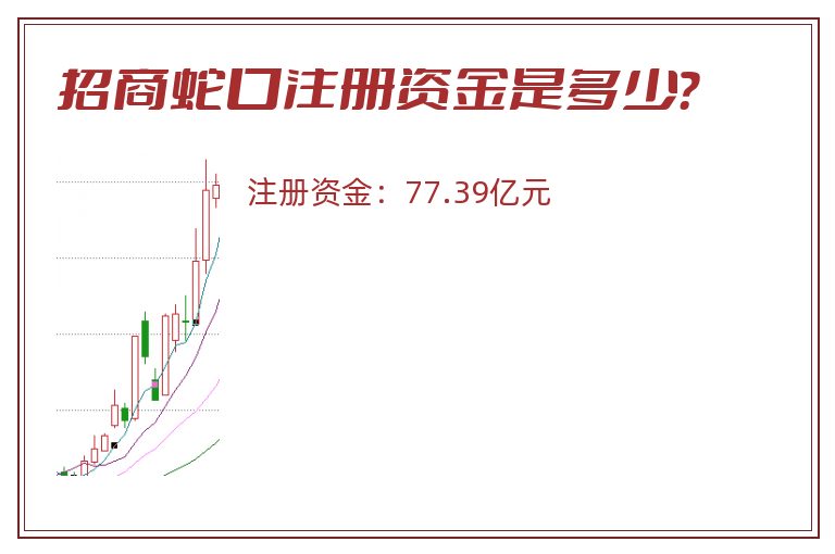 招商蛇口注册资金是多少？