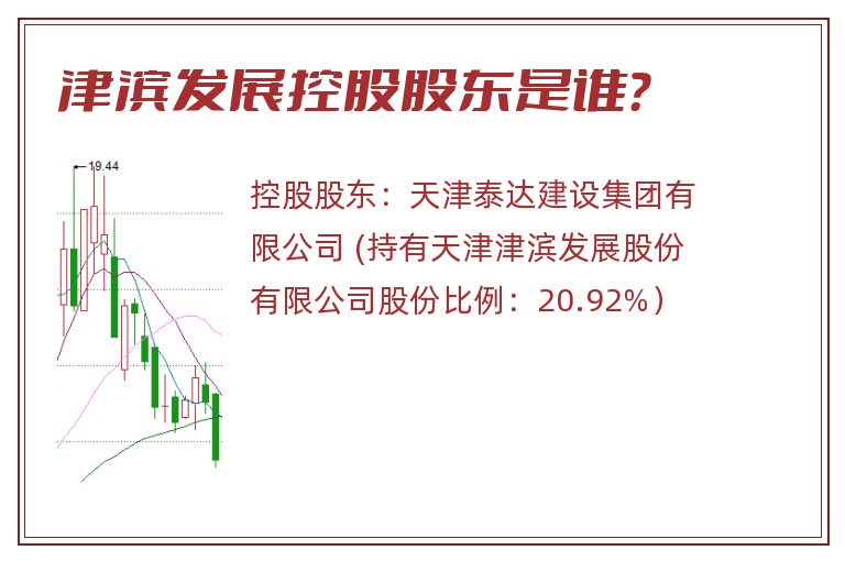 津滨发展控股股东是谁？