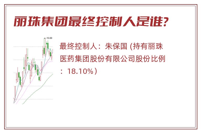 丽珠集团最终控制人是谁？