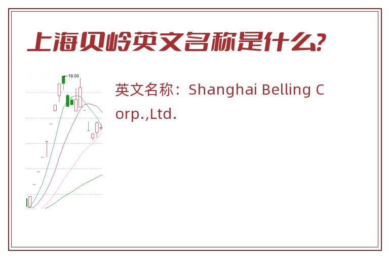 上海贝岭英文名称是什么？