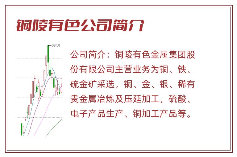 铜陵有色公司简介