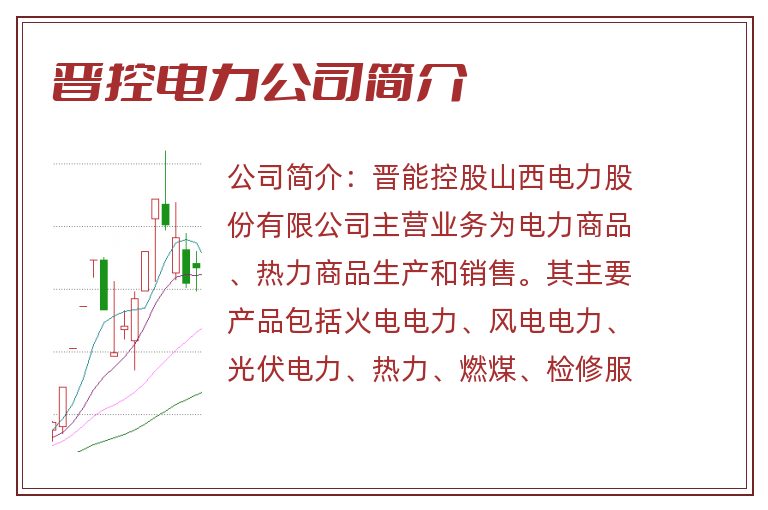 晋控电力公司简介