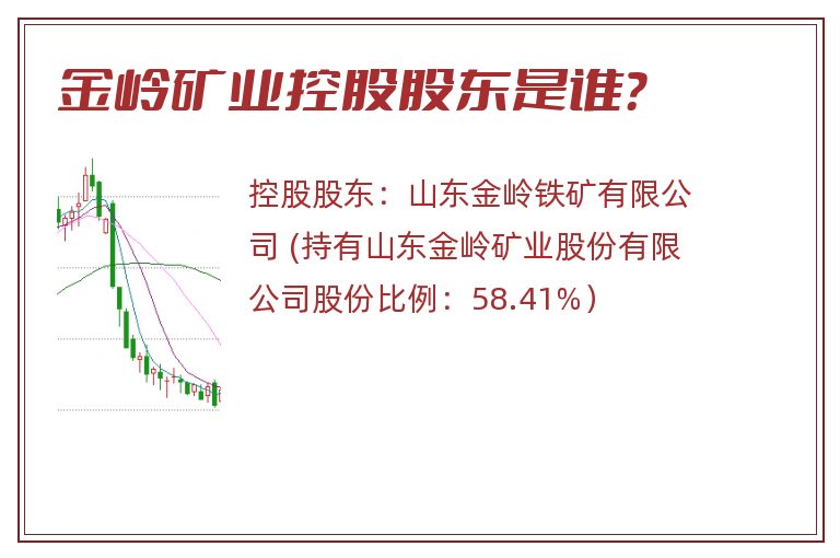 金岭矿业控股股东是谁？