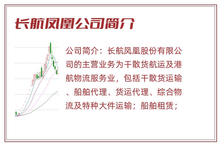 长航凤凰公司简介