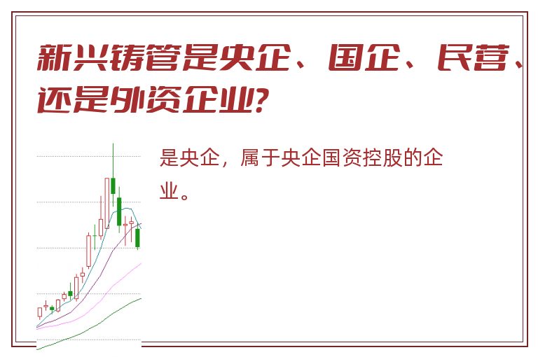 新兴铸管是央企、国企、民营、还是外资企业？