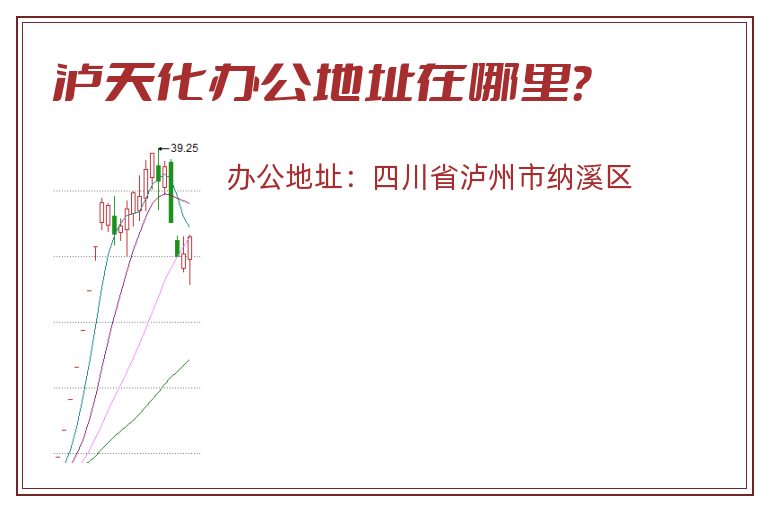 泸天化办公地址在哪里？