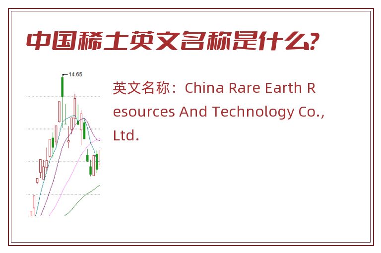 中国稀土英文名称是什么？
