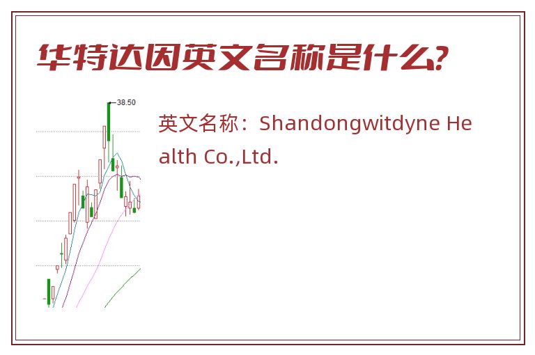 华特达因英文名称是什么？