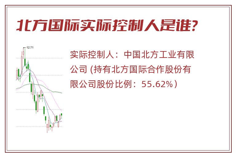 北方国际实际控制人是谁？