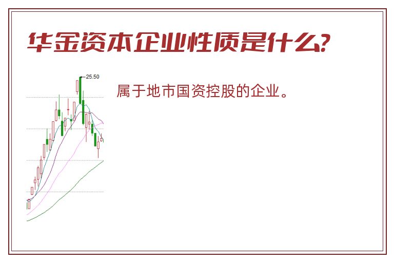 华金资本企业性质是什么？