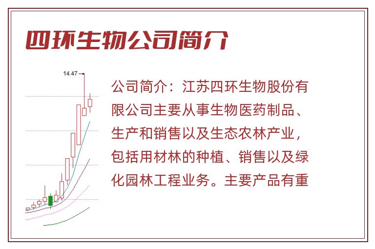 四环生物公司简介