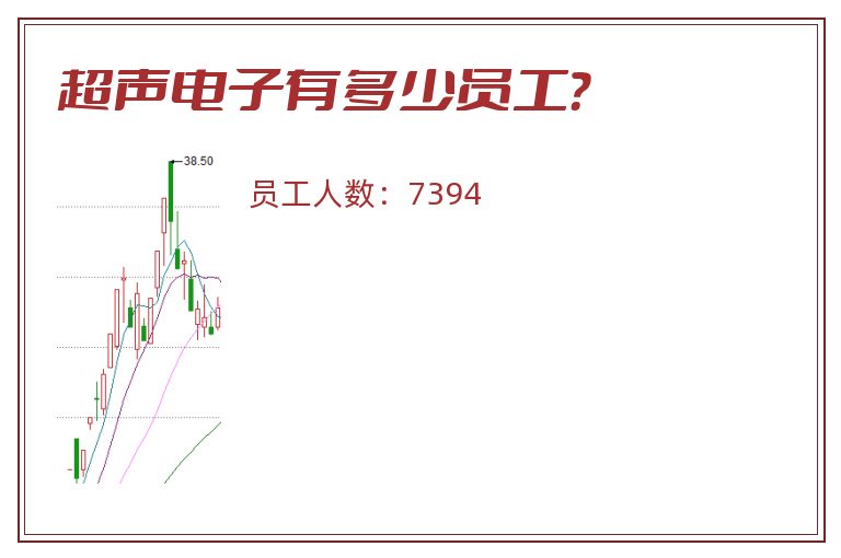 超声电子有多少员工？