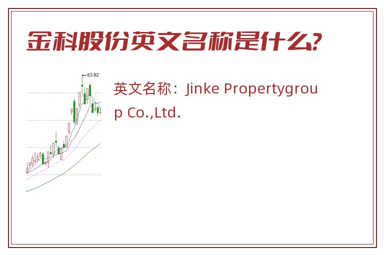 金科股份英文名称是什么？