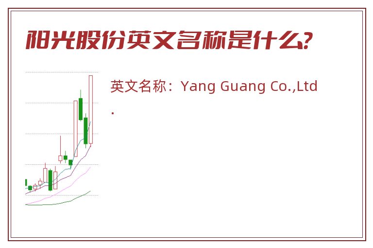 阳光股份英文名称是什么？