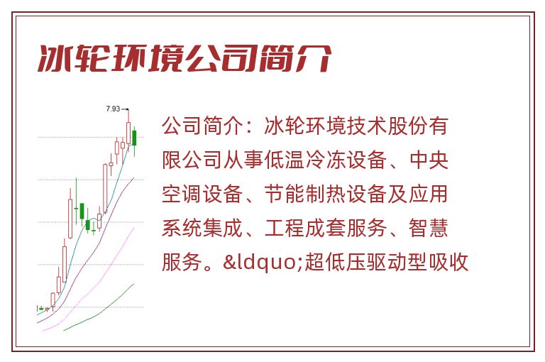 冰轮环境公司简介