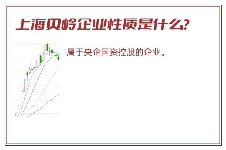 上海贝岭企业性质是什么？