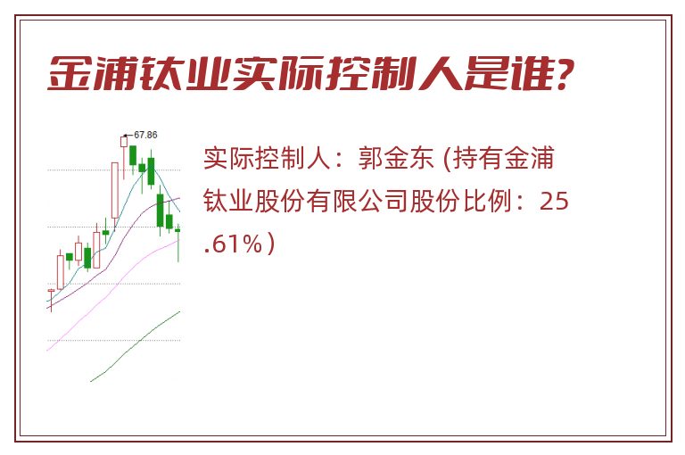 金浦钛业实际控制人是谁？