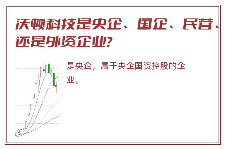 沃顿科技是央企、国企、民营、还是外资企业？