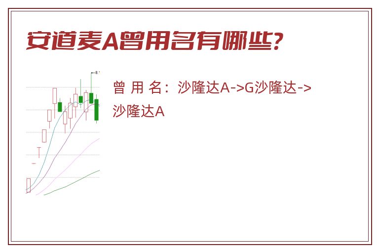 安道麦A曾用名有哪些？