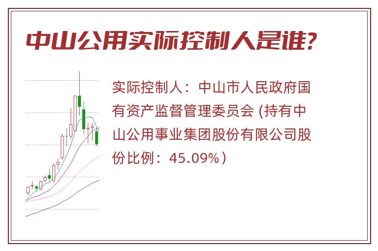 中山公用实际控制人是谁？