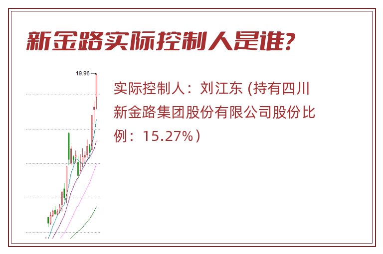 新金路实际控制人是谁？