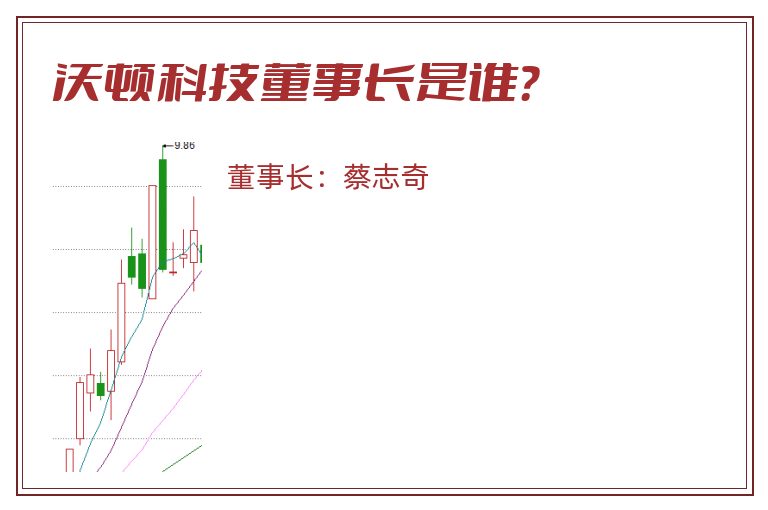 沃顿科技董事长是谁？