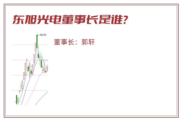 东旭光电董事长是谁？