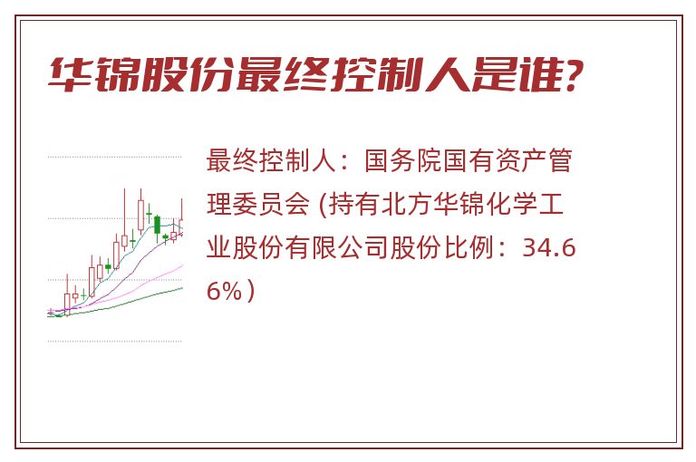 华锦股份最终控制人是谁？