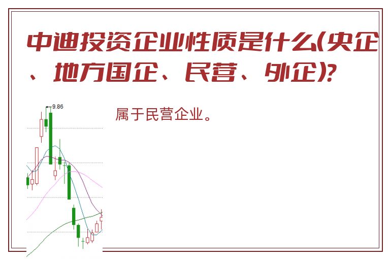 中迪投资企业性质是什么（央企、地方国企、民营、外企）？