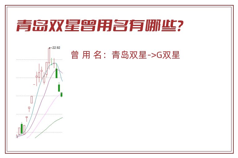 青岛双星曾用名有哪些？