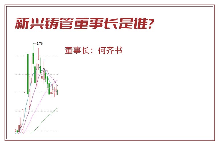 新兴铸管董事长是谁？