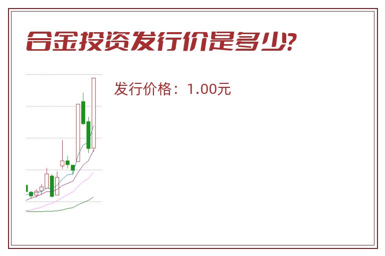 合金投资发行价是多少？